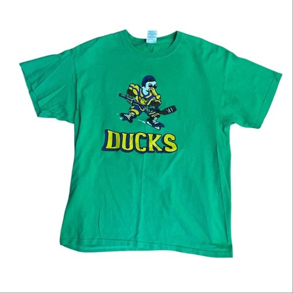 The Might Ducks Graphic Tee Shirt Size Large 90s Kid